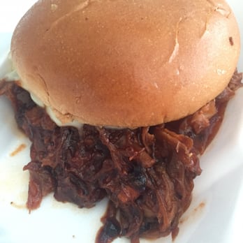 Jake's Roadhouse - BBQ pulled pork sandwich - Barbeque Near Me - Monrovia, California