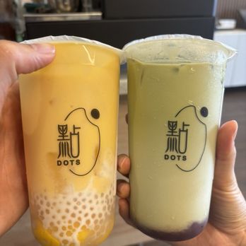 Dots Boba - Mango Sago Matcha Red Bean - Bubble Tea Near Me - San Francisco, California