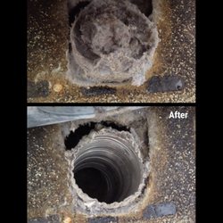 Capital Cleaning - Before & After - Dryer Vent