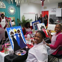 Galentine's party