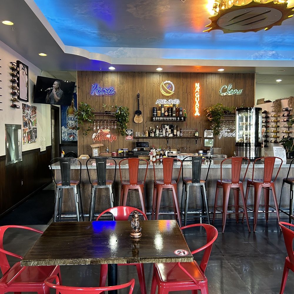 he interior of a restaurant