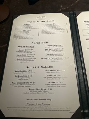 Menu photo 2 The Bench Pebble Beach, CA Menu photo 2 The Bench Pebble Beach, CA