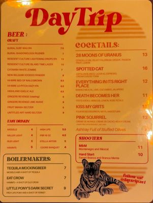 Menu photo 1 DayTrip Asheville, NC