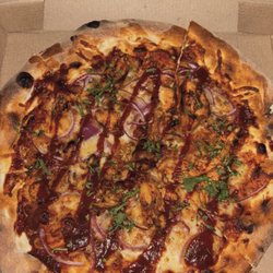 California Pizza Kitchen - THE ORIGINAL BBQ CHICKEN PIZZA (no Gouda cheese)