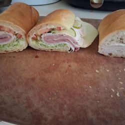 Jimmy John's - Comparing my club sandwich to the Plain Slim.