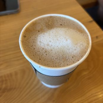 Dulce Vegan Bakery and Cafe - Hot tahini mocha latte - Vegan Near Me - Atlanta, Georgia