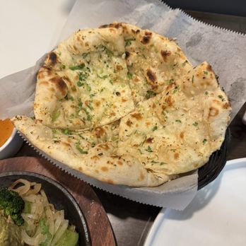 Spice Indian Cuisine - Garlic naan - Indian Near Me - Sarasota, Florida