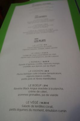 Menu photo 3 Le Bistrot des Maquignons Lyon, 69