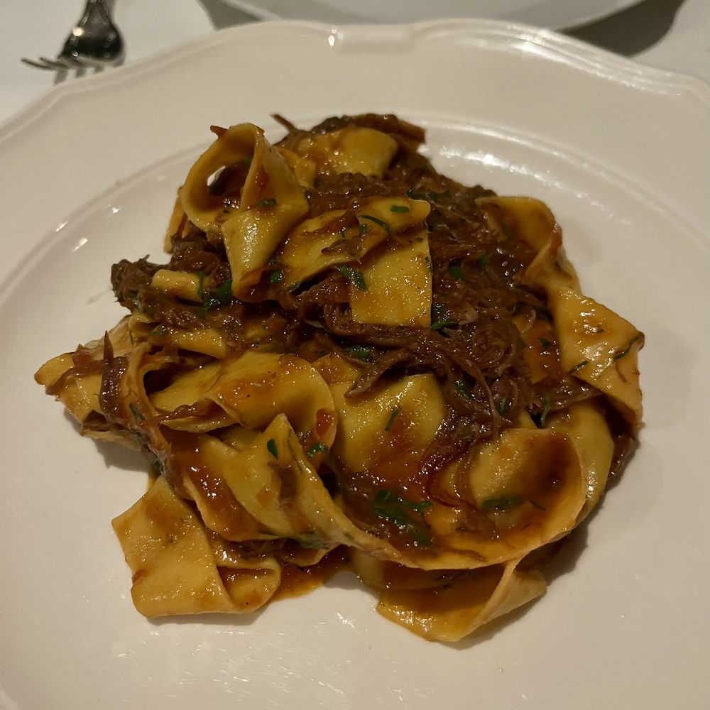 Osteria Mozza - Tagliatelle with oxtail ragu - Italian Near Me - Los Angeles, California Osteria Mozza - Tagliatelle with oxtail ragu - Italian Near Me - Los Angeles, California