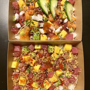 Ten Ichi Mart - Chirashi Plate and Ahi Tuna Plate. - Bubble Tea Near Me - Brooklyn, New York