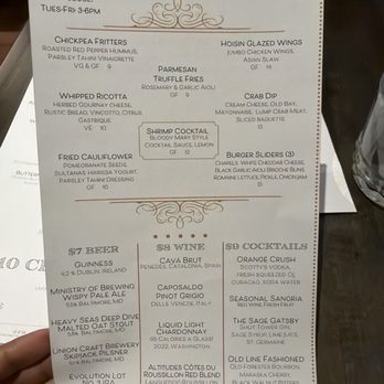 Old Line Kitchen & Wine Bar - Happy hour menu Jan 2026 - Desserts Near Me - Columbia, Maryland Old Line Kitchen & Wine Bar - Happy hour menu Jan 2026 - Desserts Near Me - Columbia, Maryland