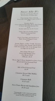Menu photo 2 Sweet Allie B's Wichita, KS Menu photo 2 Sweet Allie B's Wichita, KS