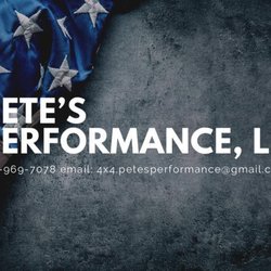 Pete's Performance