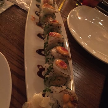 P.F. Chang's - Scallop roll!! - Chinese Near Me - Allen, Texas P.F. Chang's - Scallop roll!! - Chinese Near Me - Allen, Texas