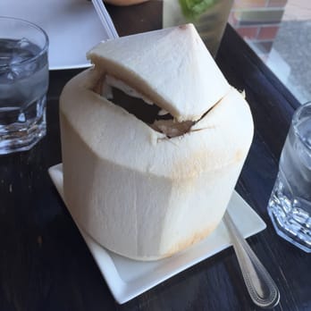 Palm Thai Bistro - Fresh Young Coconut (Special) - Thai Near Me - Fairfield, California Palm Thai Bistro - Fresh Young Coconut (Special) - Thai Near Me - Fairfield, California