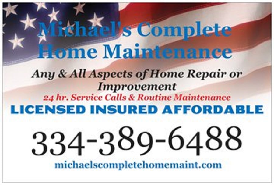 Slide of Michael's Complete Home Maintenance