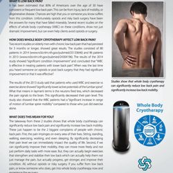 Capitol Cryo - What is Cryo Therapy