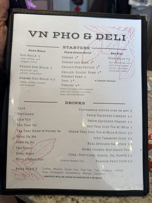 Menu photo 7 VN Pho & Deli Nashville, TN Menu photo 7 VN Pho & Deli Nashville, TN