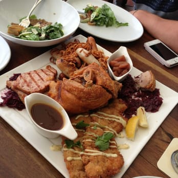 Bavarian Bier Cafe - The sample platter for 2.... ARMY'S - International Near Me - Brisbane, QLD