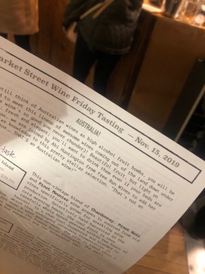 Market Street Wine by null