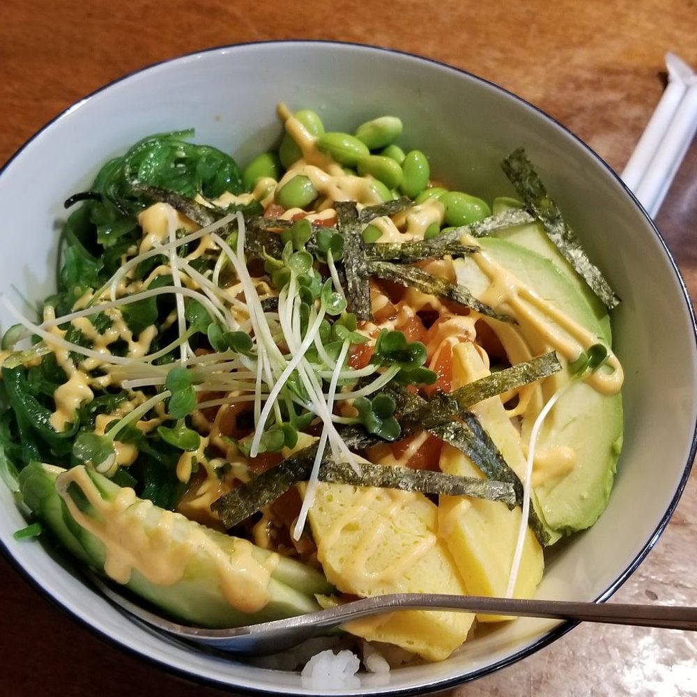 Katsu Ramen - Salmon spicy mayo poke - Ramen Near Me - Aurora, Colorado