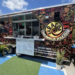 Baracoa Latin-American Style Food - Their cute little food truck.