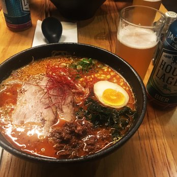Ganko Ittetsu Ramen - Spicy miso ramen : generous portion of toppings - Ramen Near Me - Brookline, Massachusetts Ganko Ittetsu Ramen - Spicy miso ramen : generous portion of toppings - Ramen Near Me - Brookline, Massachusetts