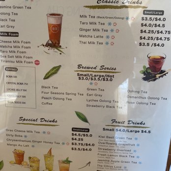 Feng Cha - Carrollton - Menu - Bubble Tea Near Me - Carrollton, Texas
