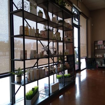 Elegant Image - Large shelf w products. - Laser Hair Removal Near Me - Fort Worth, Texas