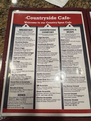 Menu photo 5 Renton Countryside Cafe Renton, WA Menu photo 5 Renton Countryside Cafe Renton, WA