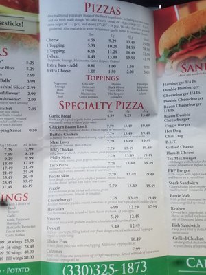 Menu photo 5 Bob's Pizza & Drive Thru Randolph, OH Menu photo 5 Bob's Pizza & Drive Thru Randolph, OH