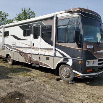 AM RV Electric Services - Older gas engine RV engine maintenance and repair work. - RV Repair Near Me - Fontana, California