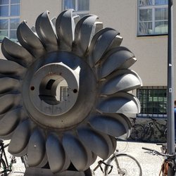 Deutsches Museum Verkehrszentrum - Water turbine