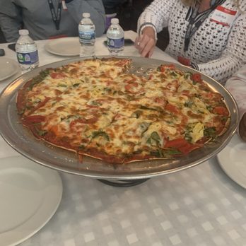 Pizza City USA - Veggie pie from Pat's - Food Tours Near Me