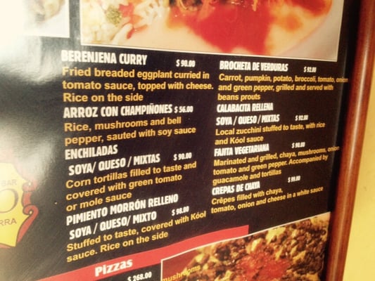 Menu photo 1 Amaro Mérida, YUC