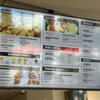 PDQ - Clermont - Menu - Chicken Shop Near Me - Clermont, Florida