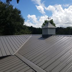 Elsa Roofing Company - Metal Roof w/weather vane