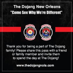 The Dojang New Orleans