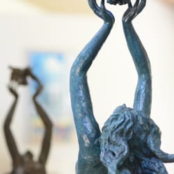 Charles E. Gagnon Museum & Sculpture Garden - A view of some of the sculpture