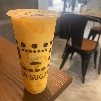 Tiger Sugar - Mango Sago - Bubble Tea Near Me - West Bloomfield, Michigan