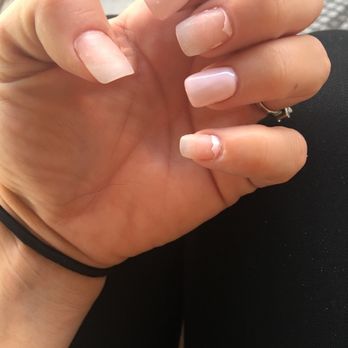 Lobo nail & spa - After 1 day, fixed 2 times. Now I get to pay more to have there mess fixed - Nail Salons Near Me - Glendale, Arizona