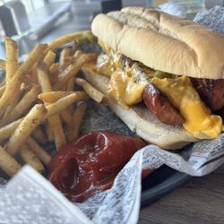Labbie's Sports Bar & Grill - The Labbie Hoagie with Rosemary Fries