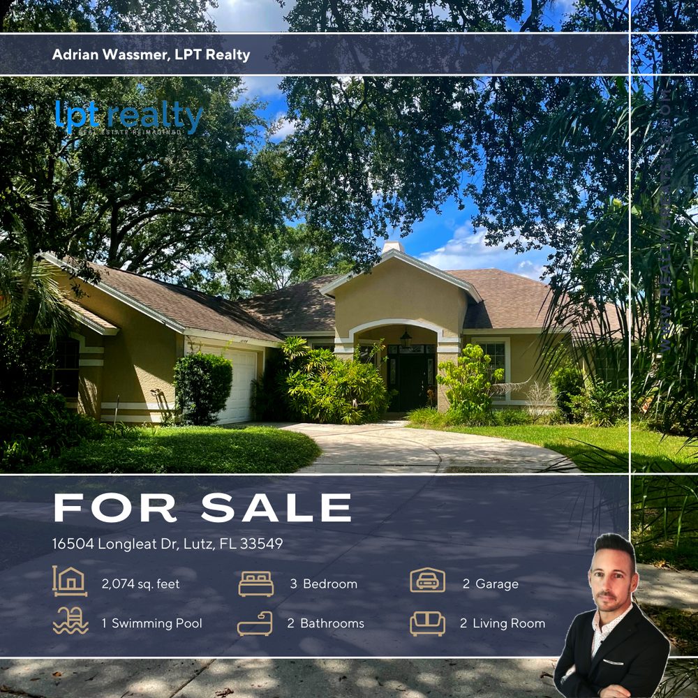 ADRIAN WASSMER LPT REALTY Contact Agent Pinellas Park, Florida