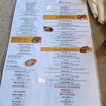 Cheliz - This is the menu - Breakfast & Brunch Near Me - San Bernardino, California