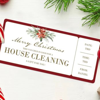 LA Cleaning Experts - Give the Gift of House Cleaning! We have certificates ready to send electronically or can send via Priority Mail LACleaningExperts.com - Home Cleaning Near Me
