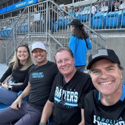 Bank of America Stadium - Wheel chair level section 104