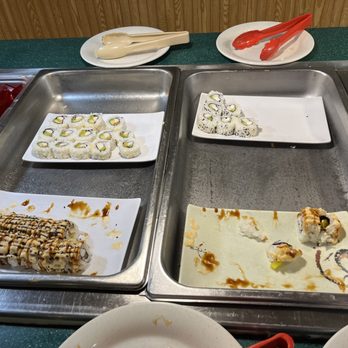 Hong Kong Buffet - a variety of sushi dishes - Chinese Near Me - Neenah, Wisconsin Hong Kong Buffet - a variety of sushi dishes - Chinese Near Me - Neenah, Wisconsin