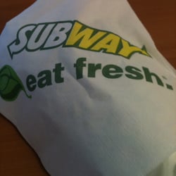 Subway.... eat fresh!
