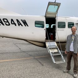 Wright Air Service - Ready to board my plane.