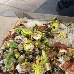 Overloaded Pizza Build Your Own Half 11-inch Pizza choice of side